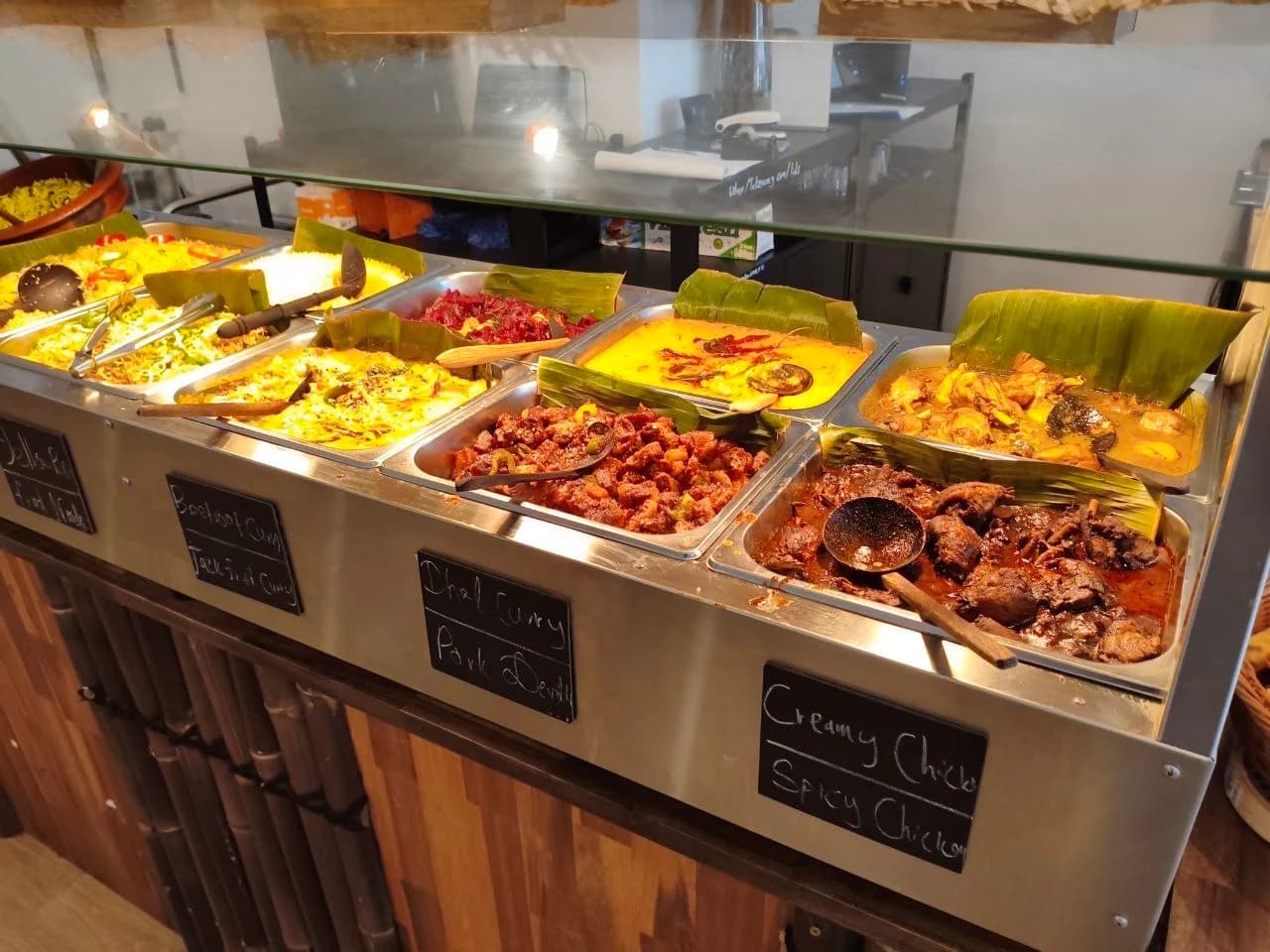 Traditional Sri Lankan dishes